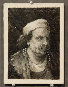 Bijzondere miniaturen: Expositie Slot Zeist van Diane Meyboom - De Portretjes van Rembrandt -5