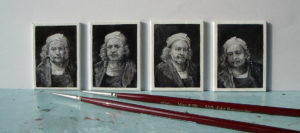 De portretjes van Rembrand - Diane Meyboom miniatuur kunstschilderes