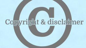 Copyright and disclaimer Diane Meyboom
