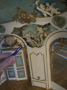 Bijzonder miniaturen: 1:12 Rococo Salon Hotel de Soubise door Diane meyboom